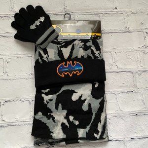 DC Boys Hat, Glove and Scarf Set